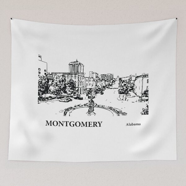 Item preview, Montgomery Alabama designed and sold by Lakeric Cityscapes.