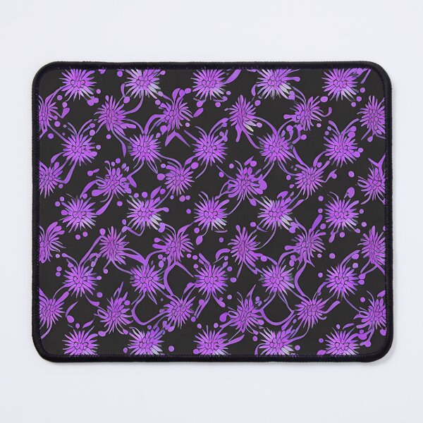 Item preview, Bauhaus Purple Flowers designed and sold by Zenvo.