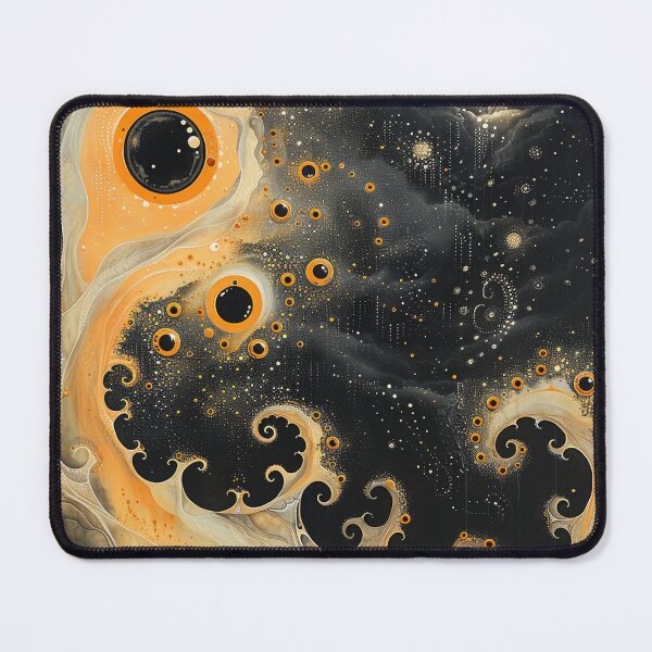 Item preview, Orbiting Opulence: Swirls of Cosmic Elegance designed and sold by Nullycrunch.