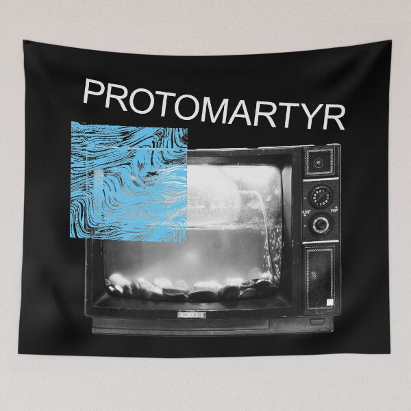 Item preview, PROTOMARTYR TV designed and sold by Shred & Thread.