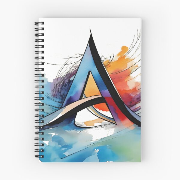 Item preview, Alphabet artistic painting Letter A designed and sold by dkl4u.