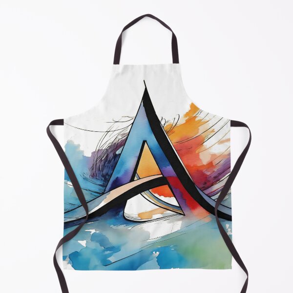 Item preview, Alphabet artistic painting Letter A designed and sold by dkl4u.
