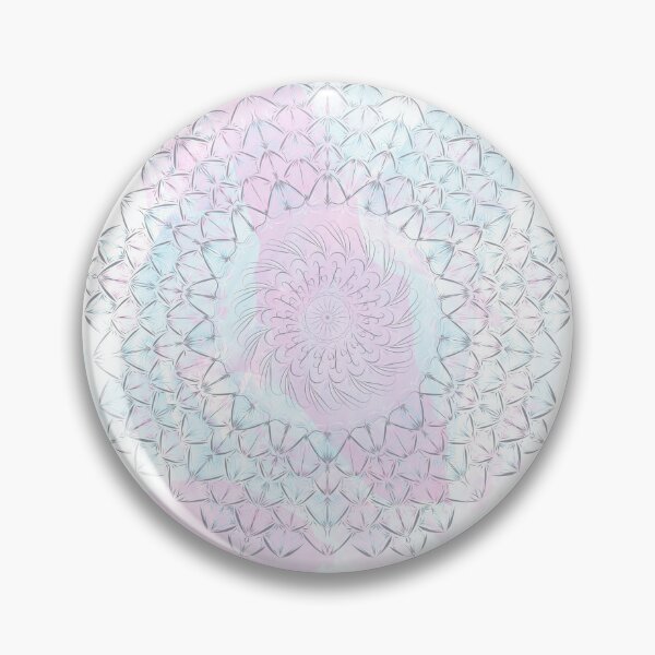 Item preview, Transforming Dragonscale Inkstain Bloom (cotton candy colors) designed and sold by DruidOcelotArt.