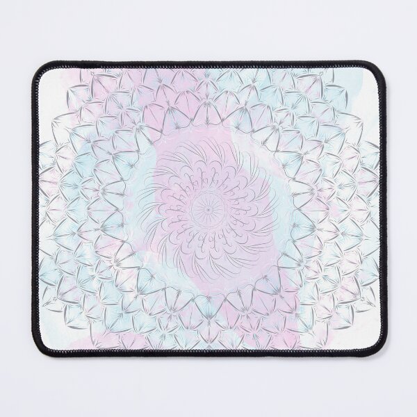 Item preview, Transforming Dragonscale Inkstain Bloom (cotton candy colors) designed and sold by DruidOcelotArt.