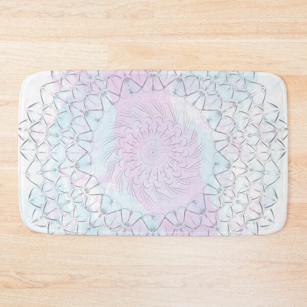 Item preview, Transforming Dragonscale Inkstain Bloom (cotton candy colors) designed and sold by DruidOcelotArt.