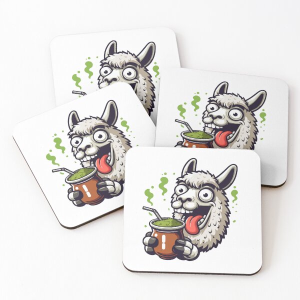 Item preview, Crazy Lama Hold Yerba Mate designed and sold by Domiska.