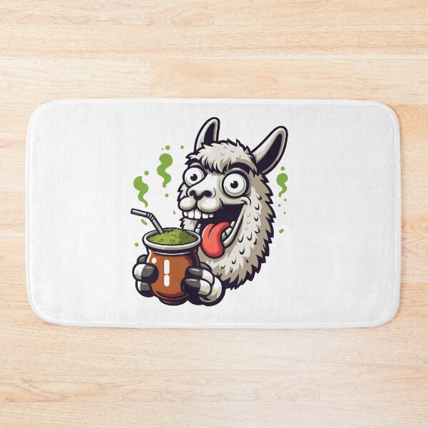 Item preview, Crazy Lama Hold Yerba Mate designed and sold by Domiska.