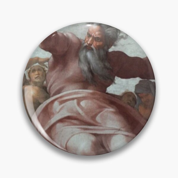 Item preview, Creation of the Sun, Moon, and Planets by Michelangelo designed and sold by artBeatandSoul.