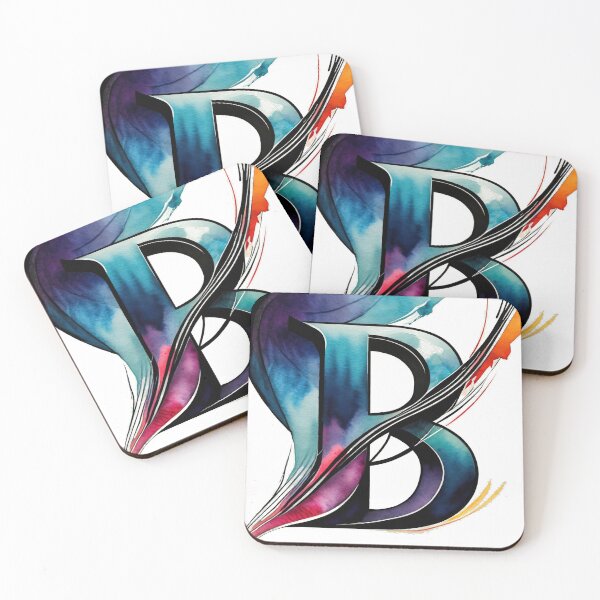 Item preview, Alphabet artistic painting Letter B designed and sold by dkl4u.