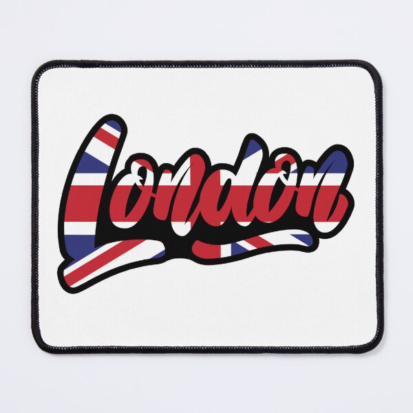 Item preview, London with Union Flag Background designed and sold by ChestJestTees.