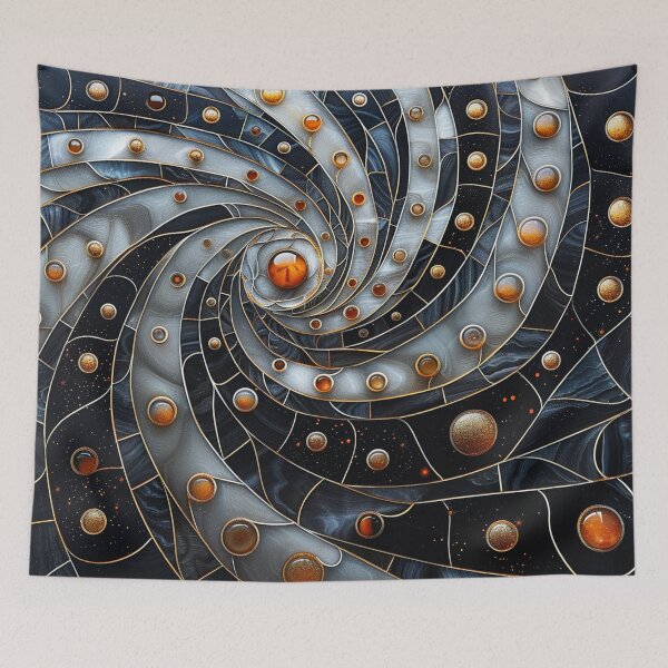 Item preview, Celestial Spiral: The Golden Vortex designed and sold by Nullycrunch.