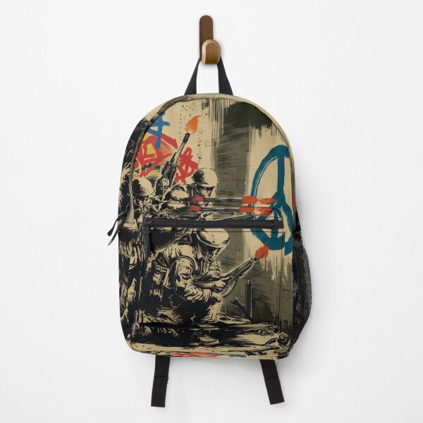 Item preview, Banksy Street soliders peace designed and sold by martin max.