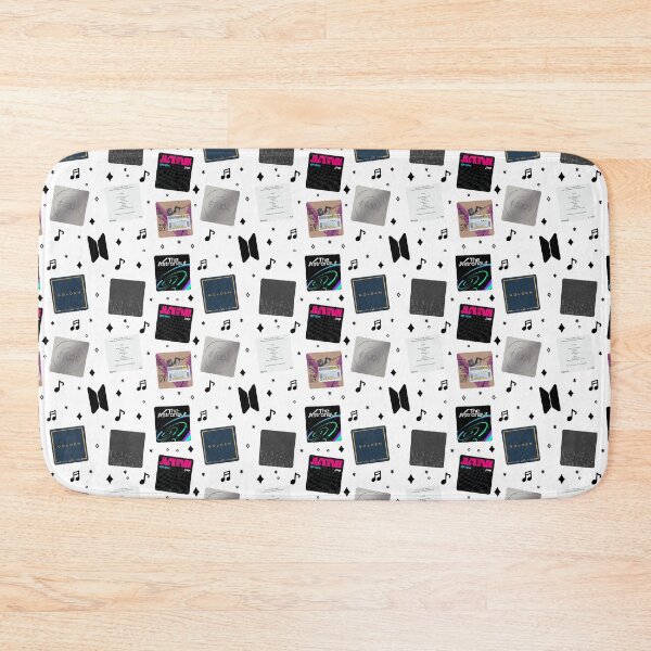 Item preview, BTS Solo Albums Crayon Doodle Pattern designed and sold by natashacole.