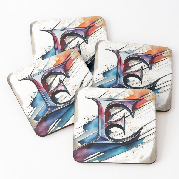 Item preview, Alphabet artistic painting Letter E designed and sold by dkl4u.