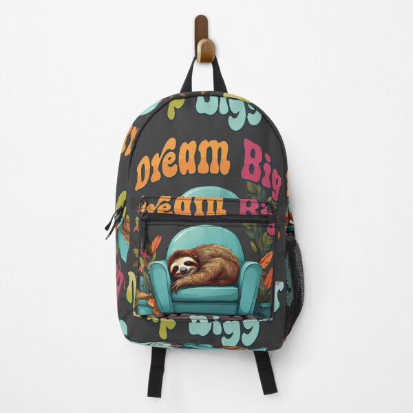 Item preview, Dream Big, Nap Bigger. Chair Yoga with Sloth. designed and sold by Grygiel23.