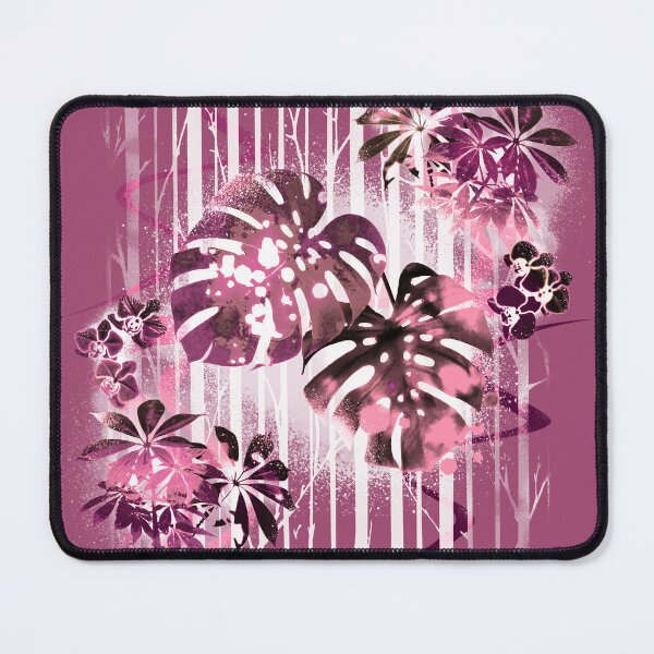 Item preview, Tropical leaf pattern #1 - Pink designed and sold by ArtSea-Bubble.