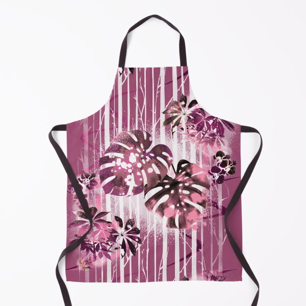 Item preview, Tropical leaf pattern #1 - Pink designed and sold by ArtSea-Bubble.