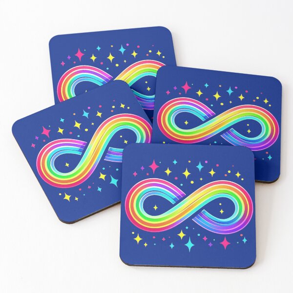 Item preview, Neon Rainbow Infinity designed and sold by Vkinsify.