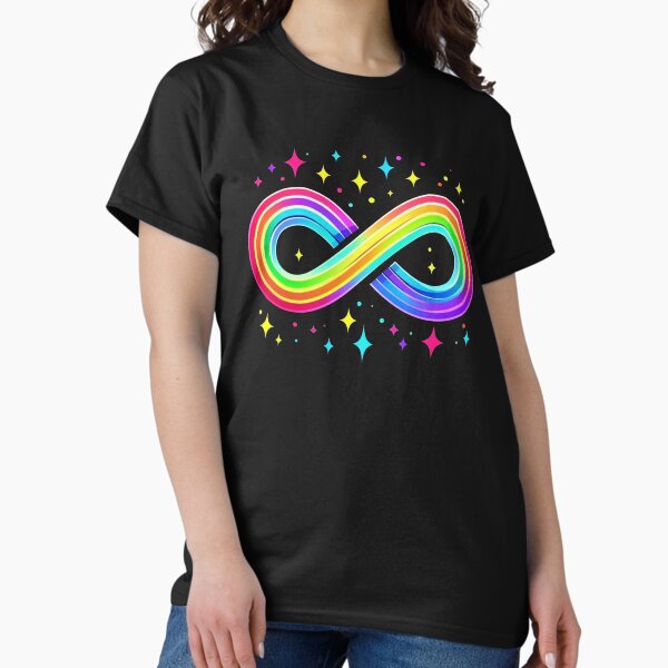Item preview, Neon Rainbow Infinity designed and sold by Vkinsify.