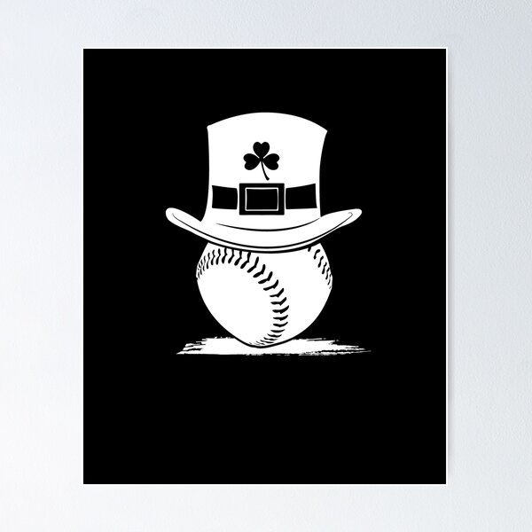 Item preview, Leprechaun Baseball Ball designed and sold by TeeTimeGuys.