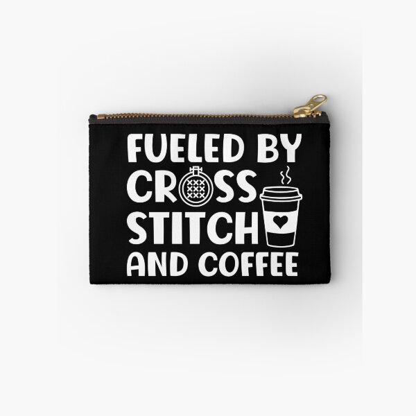 Item preview, Fueled By Cross Stitch And Coffee designed and sold by HappyDelights.