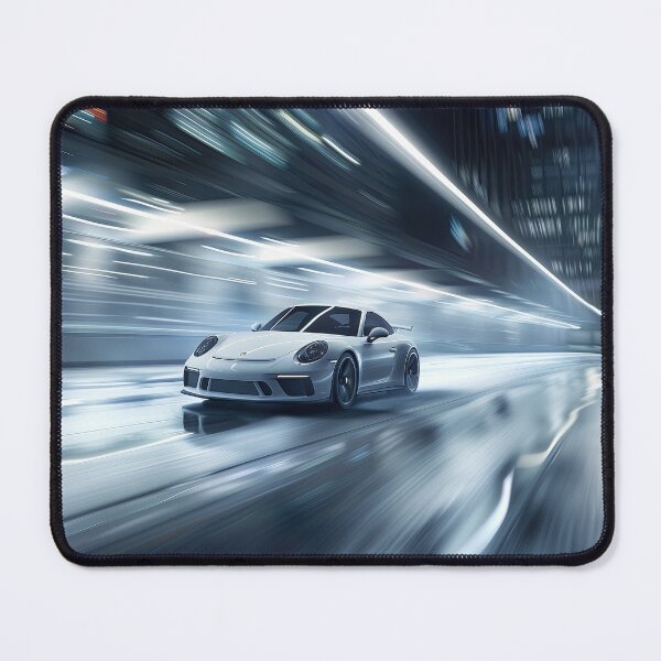 Item preview, White Porsche 911: Studio Artwork designed and sold by OwnByCats.