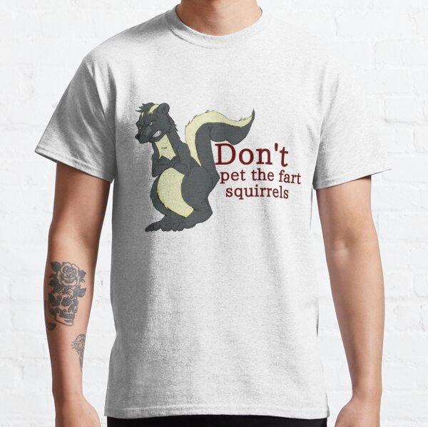 Funny Fishing Shirts for Men Anti Skunk No Skunk T-Shirt