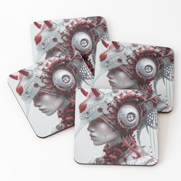 Item preview, Futuristic Elegance: Cybernetic Renaissance designed and sold by Nullycrunch.