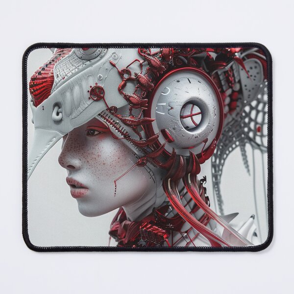 Item preview, Futuristic Elegance: Cybernetic Renaissance designed and sold by Nullycrunch.