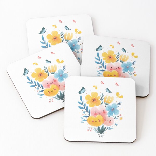 Item preview, Enjoy The Butterflies With Beautiful Cute Flowers designed and sold by Odetee.
