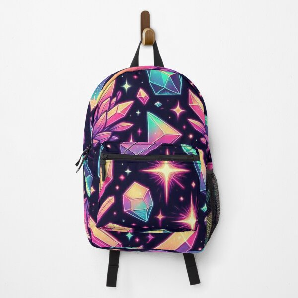Item preview, Neon Crystals Pattern designed and sold by Vkinsify.