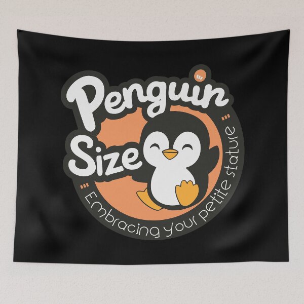 Item preview, Small guy x short penguin designed and sold by The  Knick Knack Nook.