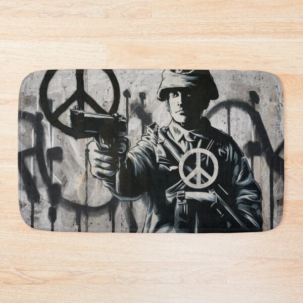 Item preview, Banksy Street solider peace designed and sold by martin max.