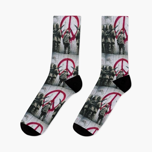 Item preview, Banksy Street solider peace designed and sold by martin max.