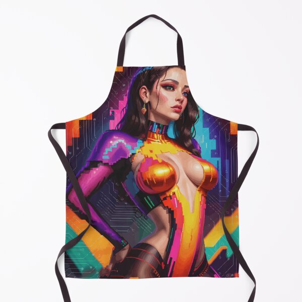 Item preview, cyber glitch woman designed and sold by Nomad-vibes.
