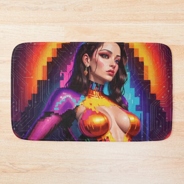 Item preview, cyber glitch woman designed and sold by Nomad-vibes.