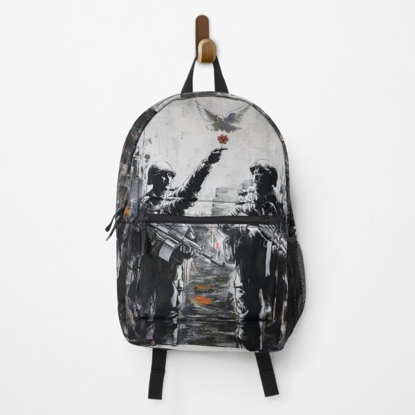 Item preview, Banksy Street soliders bird peace designed and sold by martin max.