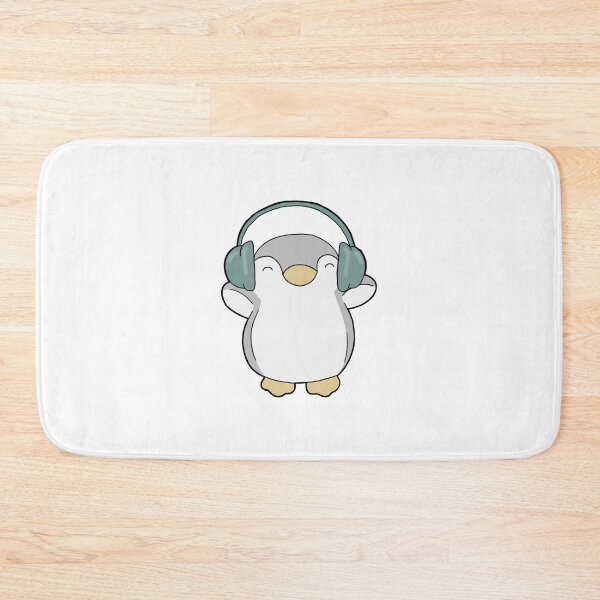 Item preview, Cute penguin with headphones. Autism/ neurodiversity/ audhd designed and sold by NeurodiverseTea.