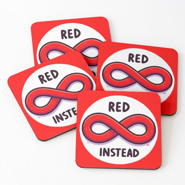 Item preview, Red Instead designed and sold by Vkinsify.