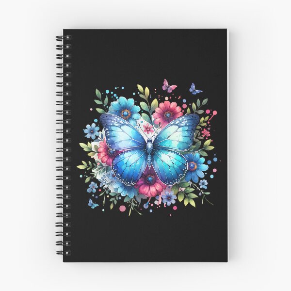 Item preview, Disfruta de las mariposas con flores designed and sold by Odetee.