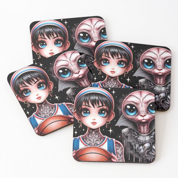 Item preview, Basketball game in outer space designed and sold by aminz4.