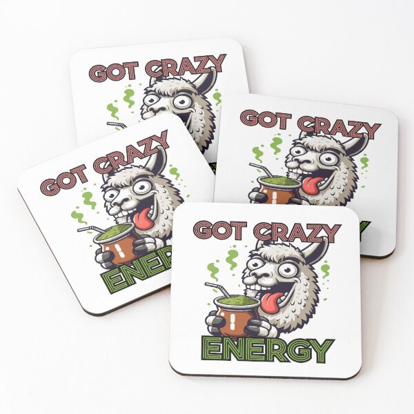 Item preview, Got Crazy Energy Lama Drink Yerba Mate designed and sold by Domiska.