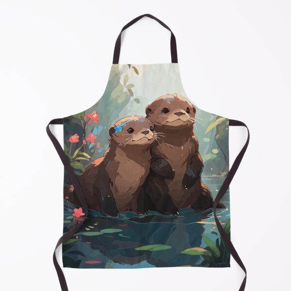 Item preview, Significant Otters- Fluffy Otter Art designed and sold by thecatcouch.