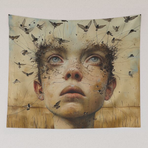 Item preview, Ephemeral Thoughts: The Flight of Memory designed and sold by Nullycrunch.