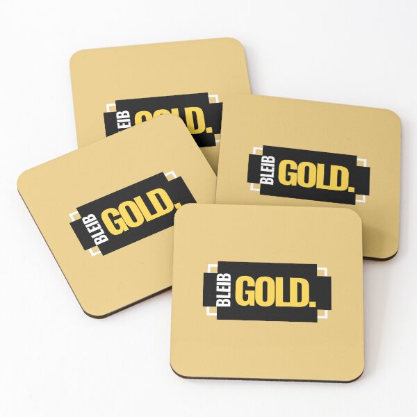 Artikelvorschau, Bleib Gold | Gelber Hintergrund entworfen und verkauft von RM-Journey.