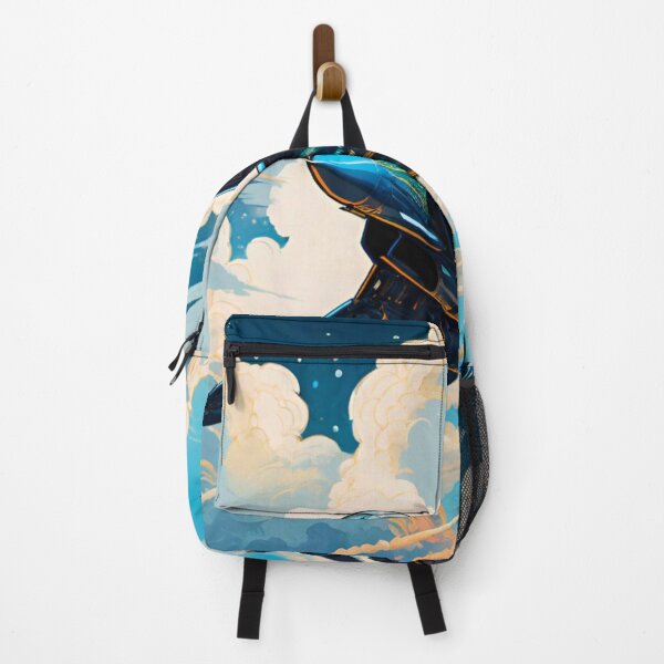 Item preview, Skybound Guardian: Jet Fighter in Cloud Realm designed and sold by GrizzlyCollective.