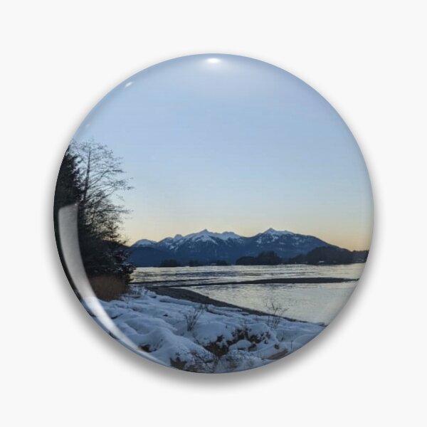 Item preview, Alaskan winter mountain sunrise designed and sold by yoko9000000.