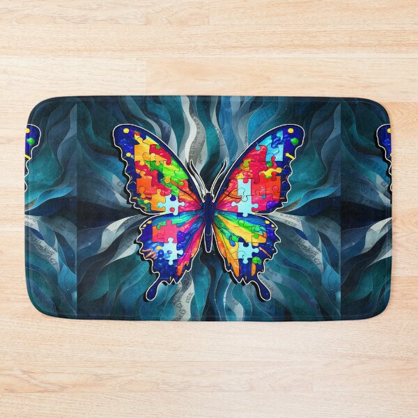 Item preview, Copy of Autism Awareness, Acceptance & Support Butterfly designed and sold by Cute & Sassy Custom Gifting Boutiques.