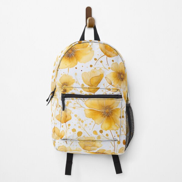 Item preview, Golden Floral Watercolor designed and sold by Digital-Lys.