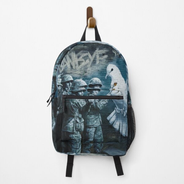 Item preview, Banksy Street soliders bird peace designed and sold by martin max.